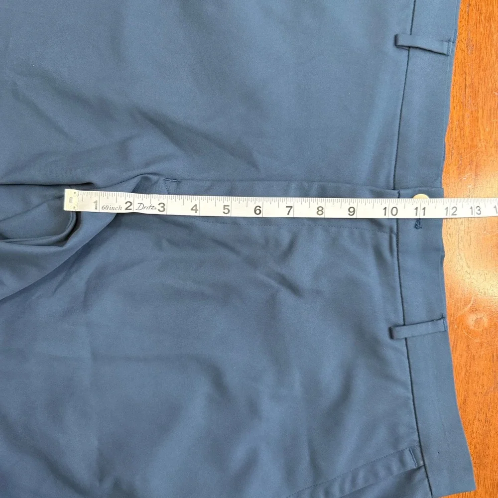 Kevin's by Peter‎ Millar Salem Performance Shorts Mens 40 Blue Golf Tech Flat